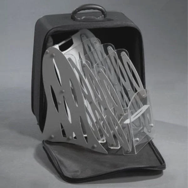 Portable Zig-Zag Rack Bag Black Optional Sold Separately Portable Zig-Zag Rack Bag Black Optional Sold Separately