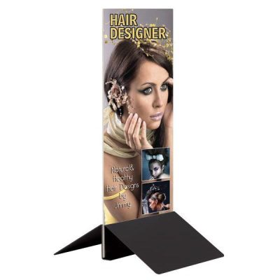 Poster Trap 11-4/5" Poster Width Black Steel Base