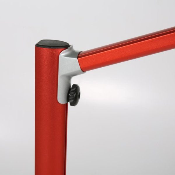Red Floor Tablet Stand for iPad 2, 3, 4. 360 Degree Rotatable