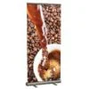 Smart Roll Banner 39-3/8" Silver Aluminum, Adjustable Banner Height