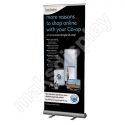 Smart Roll Up Banner 31.50" w Adjustable