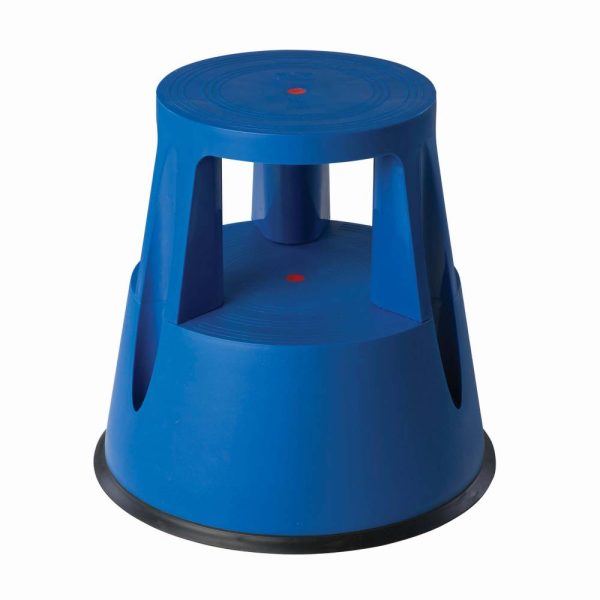 Blue Step Stool with 2 Steps