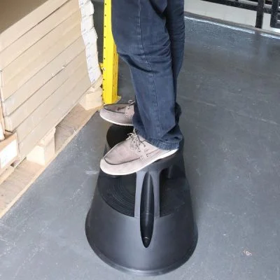 Step Stools Grey 2-Step