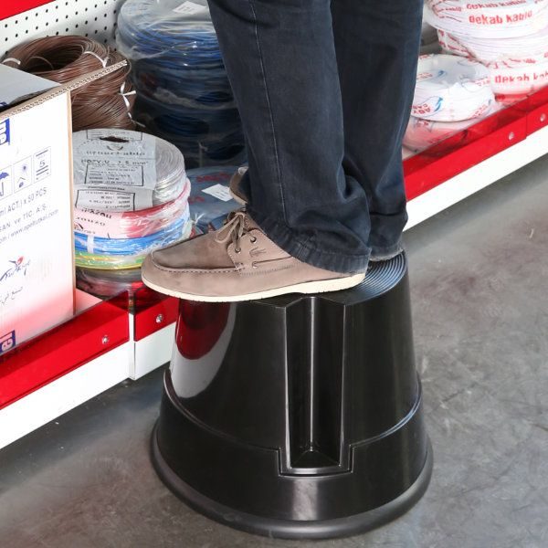 Step Stools Grey 2-Step