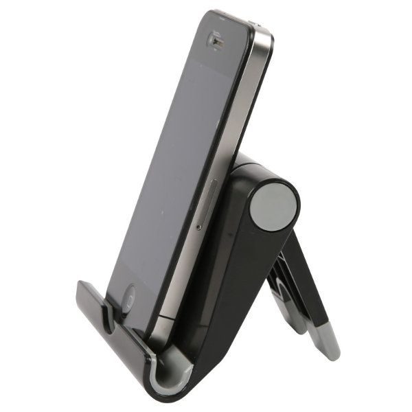 Tablet Stand Suitable for all Tablets & Smartphones, Black