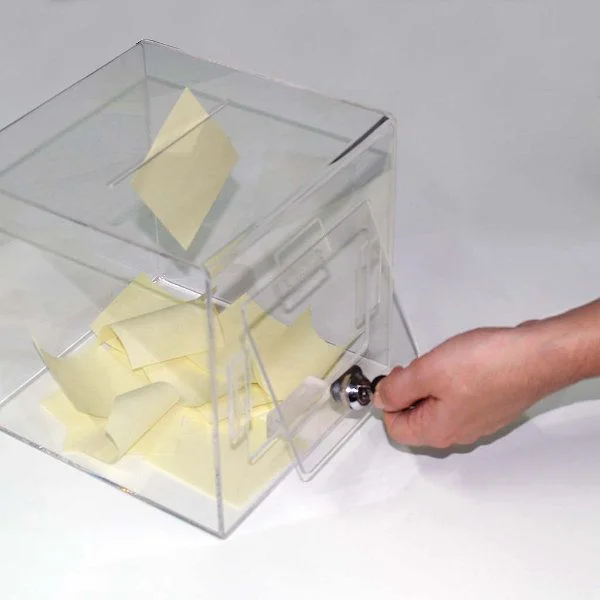 Tumble Box 8"w x 8"h x 8"d Clear Tumble Box 8"w x 8"h x 8"d Clear