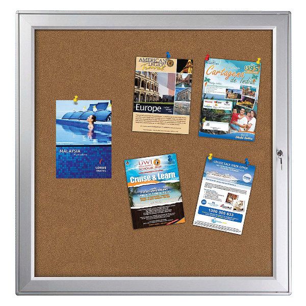 A4 Natural Message Cork Board Environmentally Memo Pinboard Notice