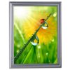 22x28 Fancy Snap Poster Frame - 1.58 inch Silver Color Mitered Profile