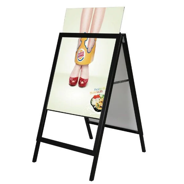 22x28 Slide-In A Frame Board Black Sidewalk Sign 22x28 Slide-In A Frame Board Black Sidewalk Sign