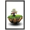 24x36 Lockable Snap Poster Frame - 1.25 inch Black Color Profile