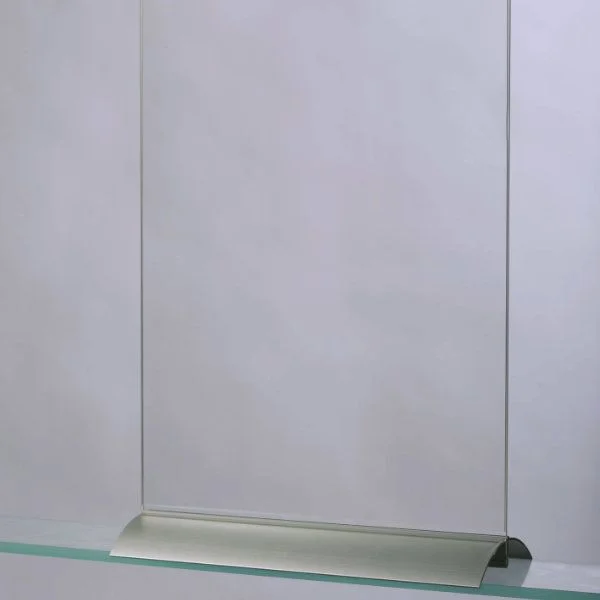 8.5"w x 11"h Swing Wing Sign Holder Portrait - Base & Clear Acrylic 8.5"w x 11"h Swing Wing Sign Holder Portrait - Base & Clear Acrylic