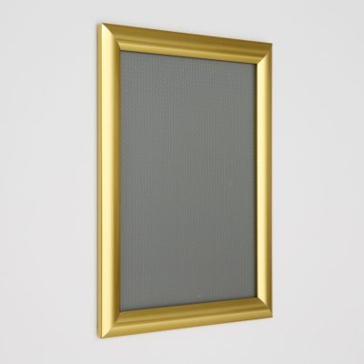 8.5x11 Snap Poster Frame - 1 inch Golden Look Profile Mitered Corner