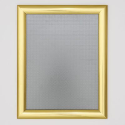 8.5x11 Snap Poster Frame - 1 inch Golden Look Profile Mitered Corner