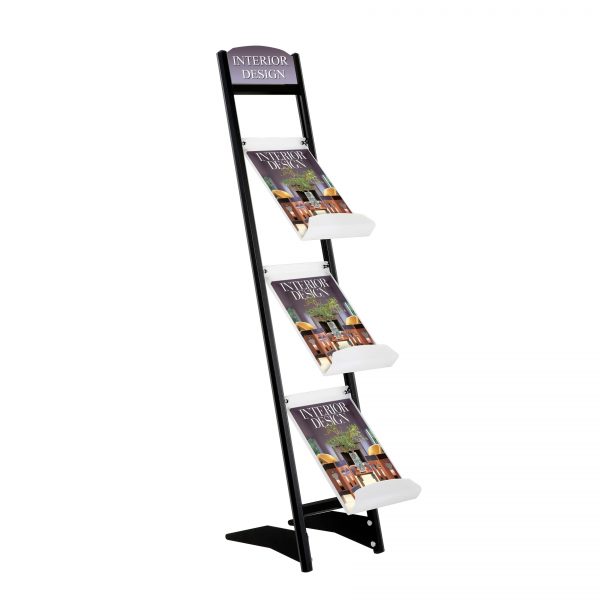 Brochure Stand with 3 tiers