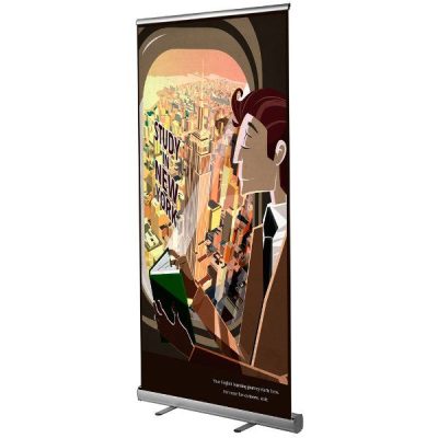Retractable Roll Up Banner 39-3/8