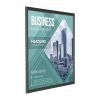 24x24 Snap Poster Frame - 1 inch Black Profile Mitered Corner