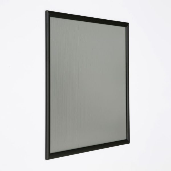 24x24 Snap Poster Frame - 1 inch Black Profile Mitered Corner