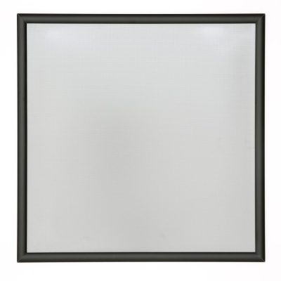 24x24 Snap Poster Frame - 1 inch Black Profile Mitered Corner