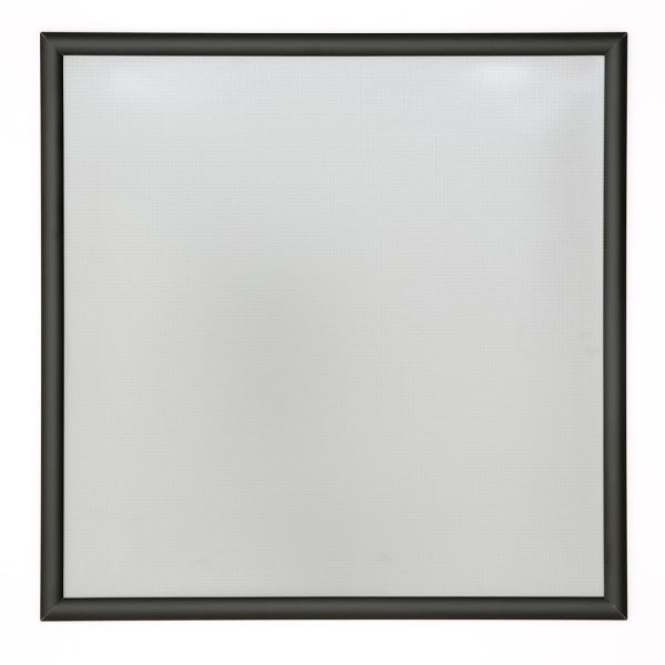 24x24 Snap Poster Frame - 1 inch Black Profile Mitered Corner