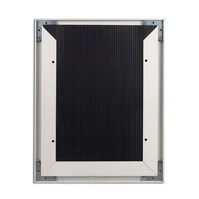 Single Sided Silver Slide in Frame 24