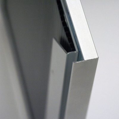 Single Sided Silver Slide in Frame 24