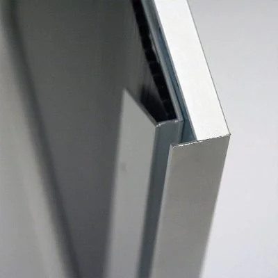Single Sided Silver Slide in Frame 24