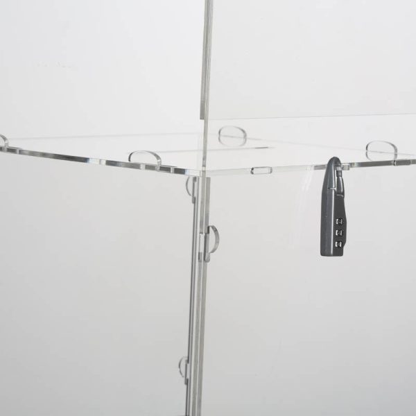 Clear locking Floor Stand 12"12"