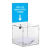 Clear locking Puzzle Box 12" x 12"  with Logo