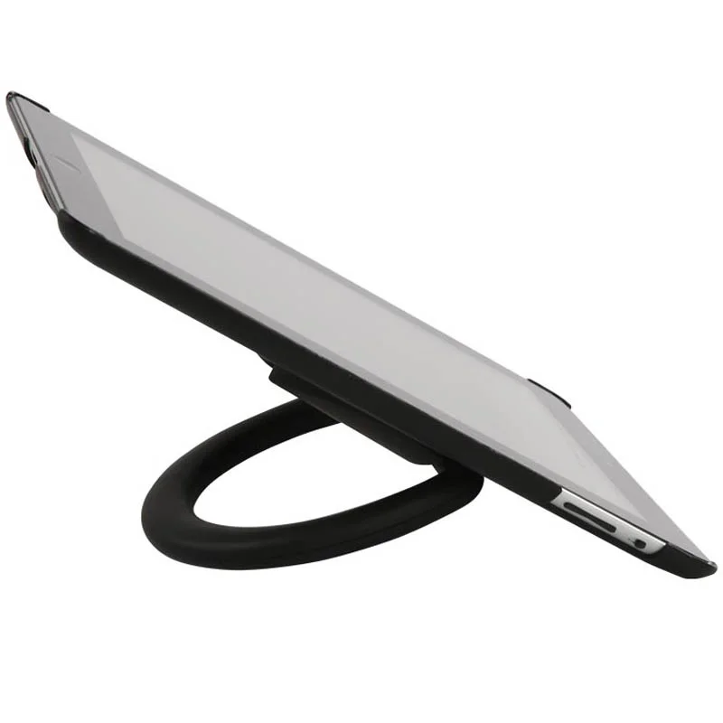 Semi Circle Tablet Holder in Silver for Tablets 9.5" to 7.44" Semi Circle Tablet Holder in Silver for Tablets 9.5" to 7.44"