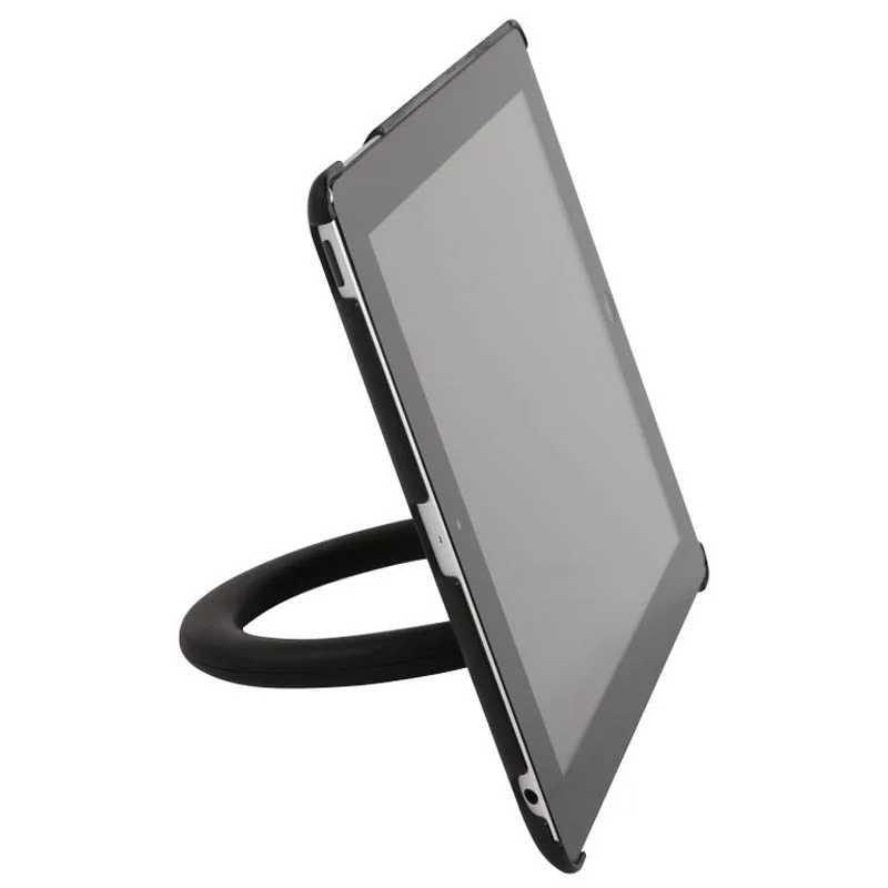 Semi Circle Tablet Holder in Silver for Tablets 9.5" to 7.44" Semi Circle Tablet Holder in Silver for Tablets 9.5" to 7.44"