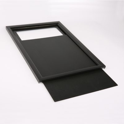 Single Sided Black Slide in Frame 24