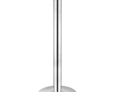 Stanchion with Retractable Red Belt - Made of Stainless Steel