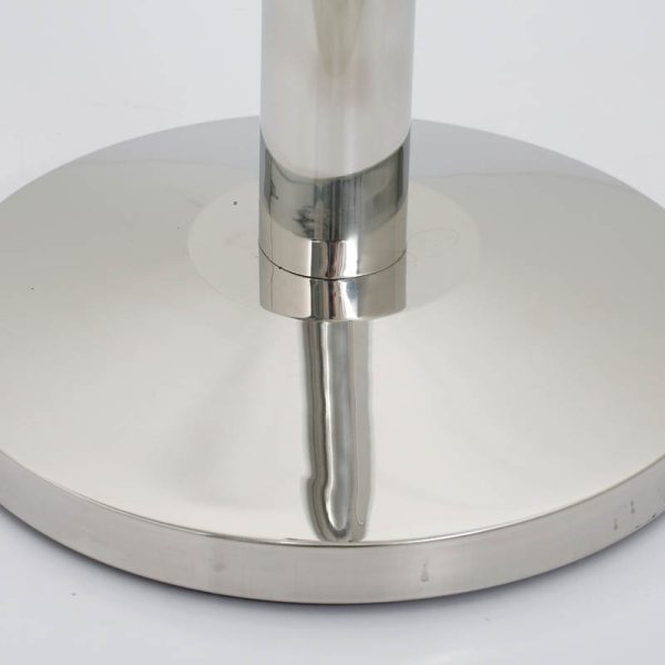 Stanchion with Retractable Red Belt - Made of Stainless Steel