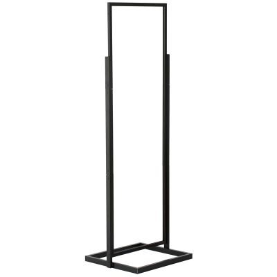 22x69 Portable Eco Infoboard Display Stand Black