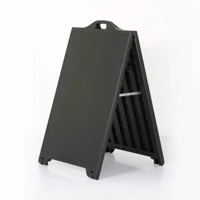 24w x 36h SignPro A Board Sidewalk Sign - Black (2)