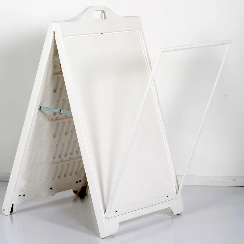 24x36 SignPro Sidewalk Sign - White Without lens (3) 24x36 SignPro Sidewalk Sign - White Without lens