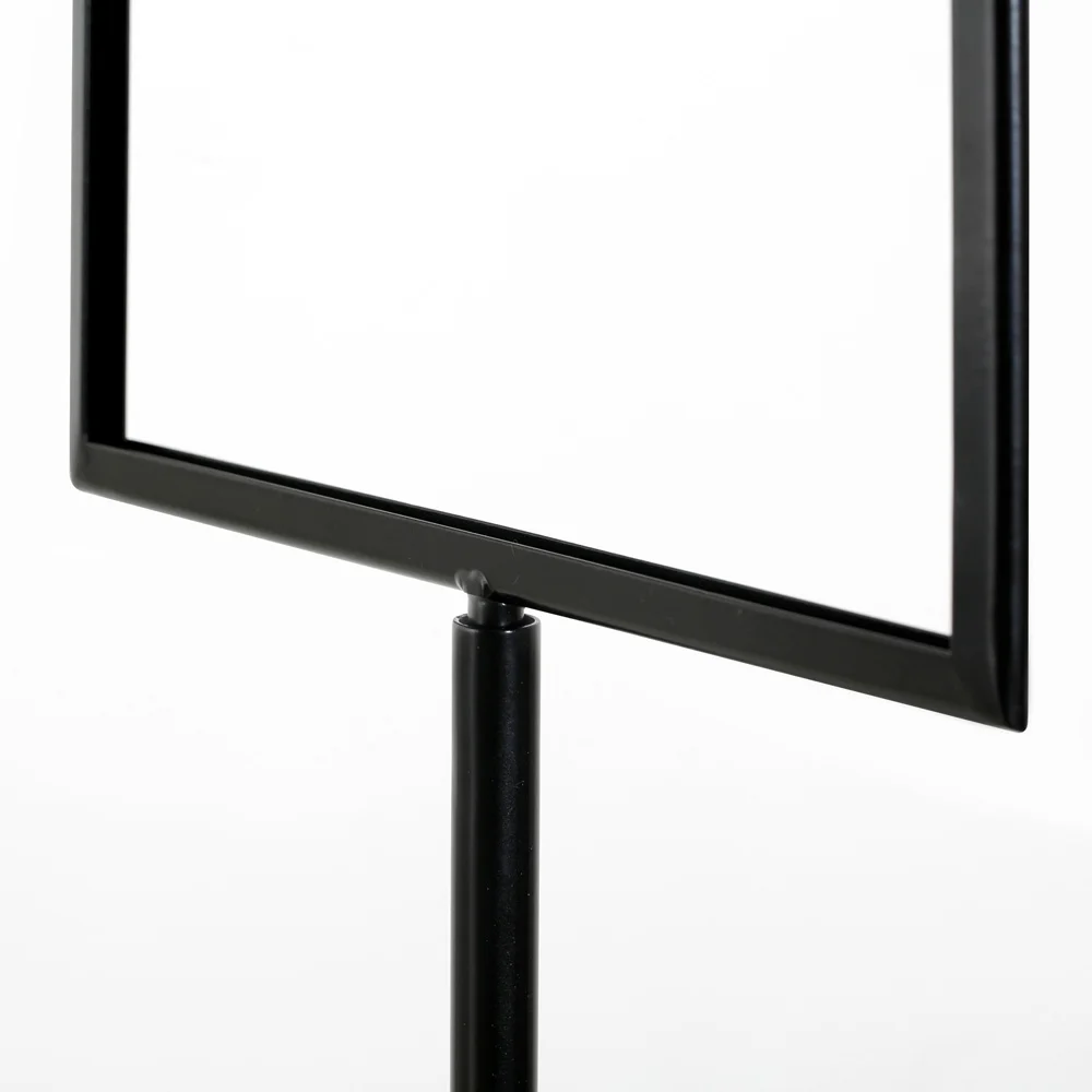 Floor-Sign-Holder-Black-Landscape-8.5x11-4 Floor-Sign-Holder-Black-Landscape-8.5x11-4