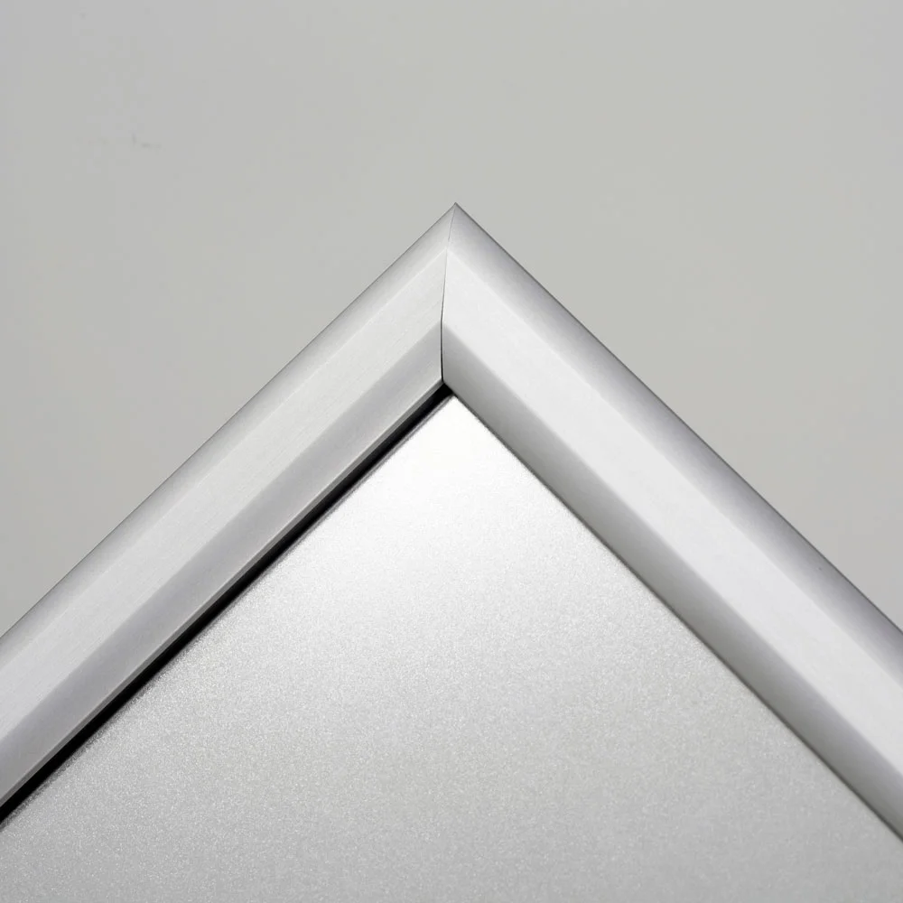 Floor-Sign-Stand-Holder-With-Telescoping-Pole-Silver-Double-Sided-Slide-In-Frame-11x17-14 Floor-Sign-Stand-Holder-With-Telescoping-Pole-Silver-Double-Sided-Slide-In-Frame-11x17
