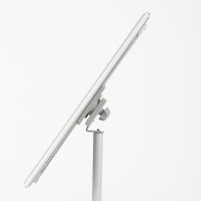 Floor-Sign-Stand-Holder-With-Telescoping-Pole-Silver-Snap-Frame-11x17