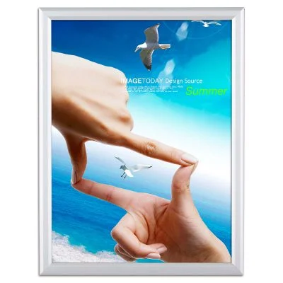 Window Frame 17 X 22 Poster Size 1 Silver Color Profile Mitered Corner
