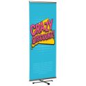 Cross Single banner adjustable height banner 31.5