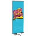 Cross Single banner adjustable height banner 31.5