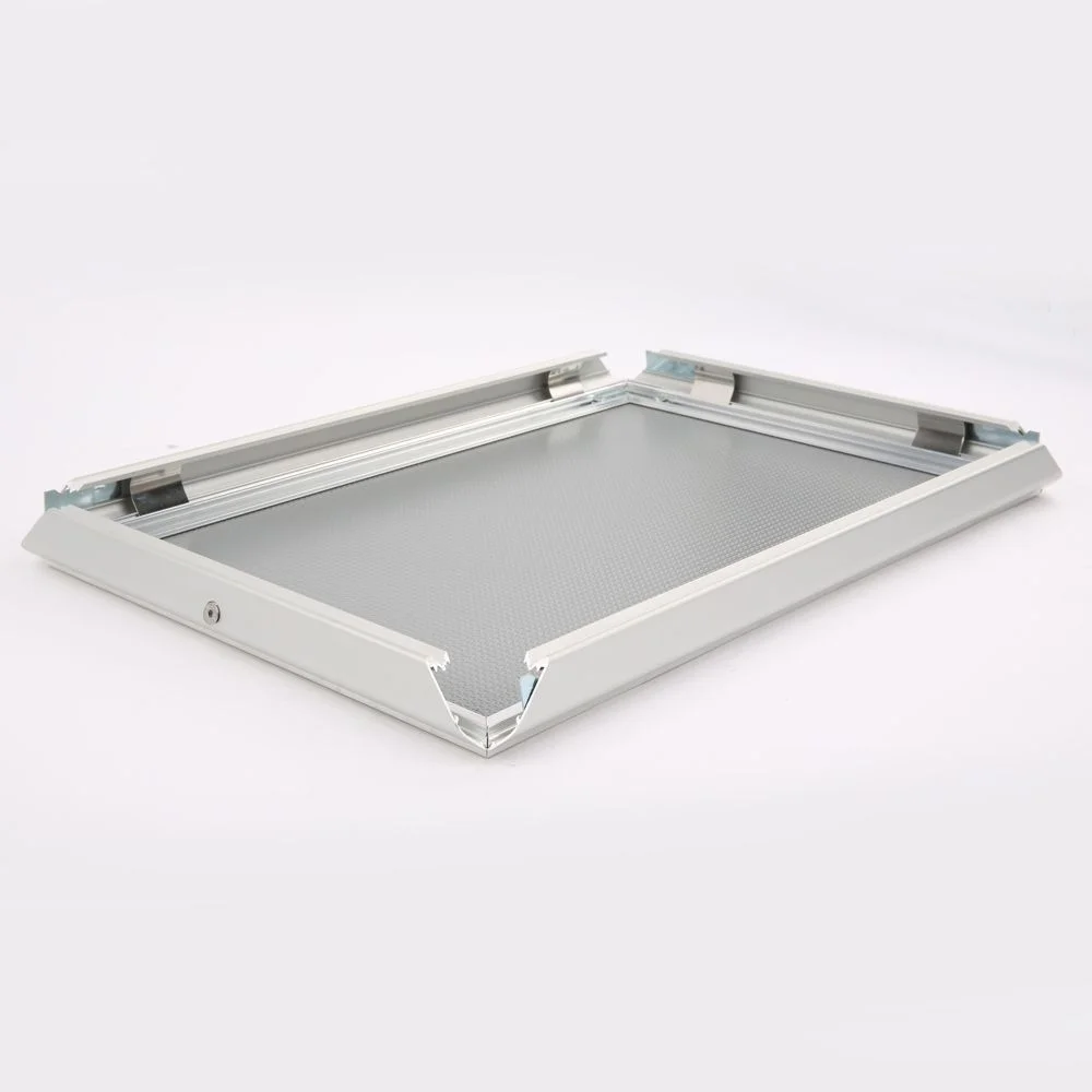 Lockable Snap Frame 11 X 17 Poster Size 1.25 Silver Color Profile, Mitered Corner Lockable Snap Frame 11 X 17 Poster Size 1.25 Silver Color Profile, Mitered Corner