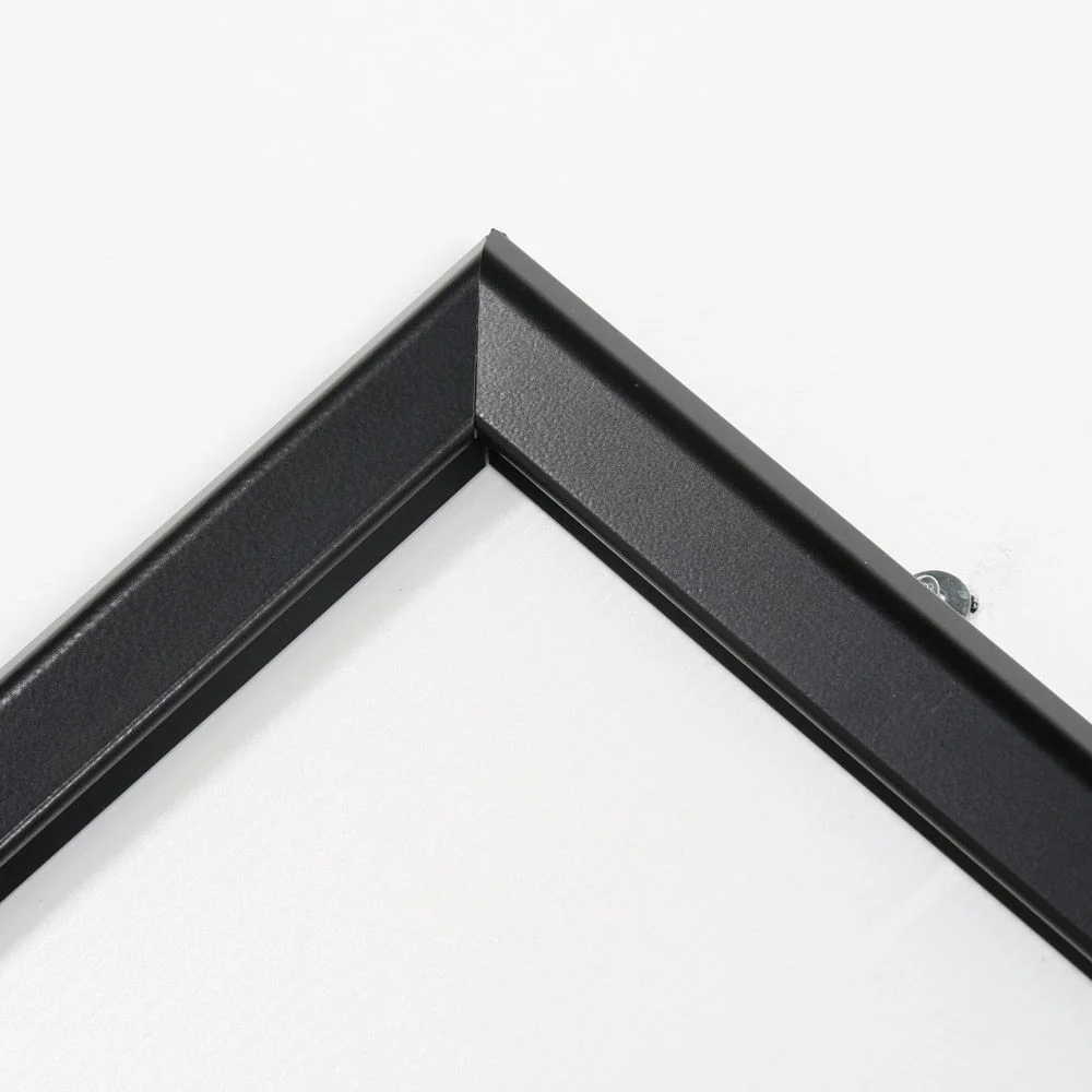 Portable 1.25 Snap Frame, mitred, 27x40, black, white backing, clear cover-26 Portable 1.25 Snap Frame, mitred, 27x40, black, white backing, clear cover-26