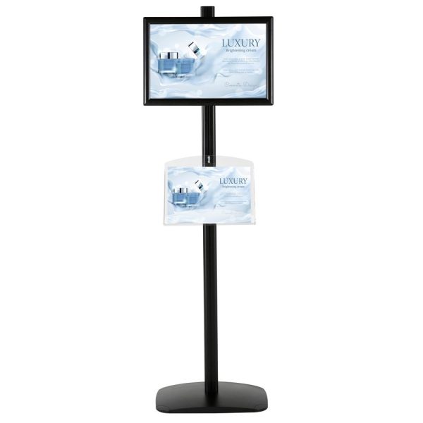 Free Standing Stand In Black Color