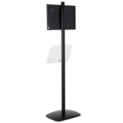 free-standing-stand-in-black-color-with-1-x-11X17-frame-in-portrait-and-landscape-and-1-2-x-8.5x11-clear-shelf-in-acrylic-single-sided-13