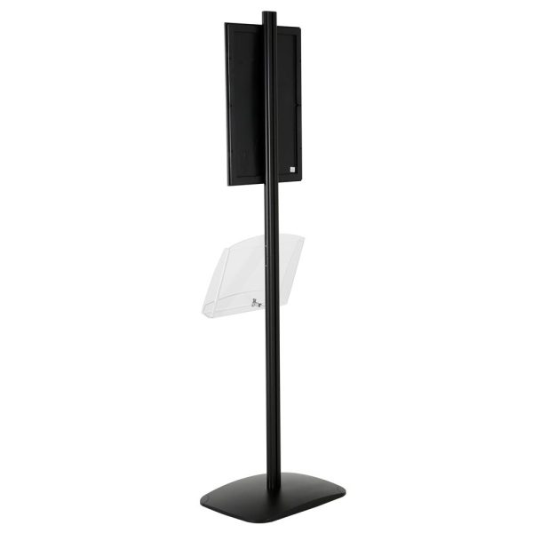 free-standing-stand-in-black-color-with-1-x-11X17-frame-in-portrait-and-landscape-and-1-2-x-8.5x11-clear-shelf-in-acrylic-single-sided-7