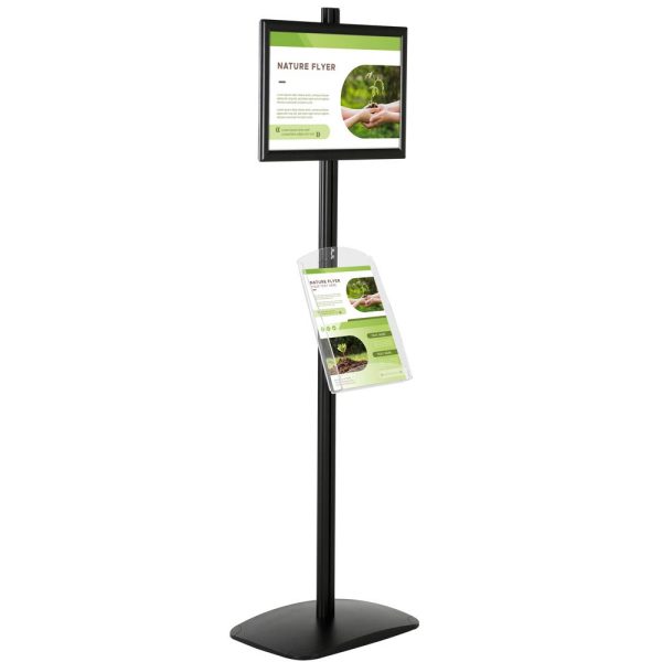 Free Standing Stand In Black Color