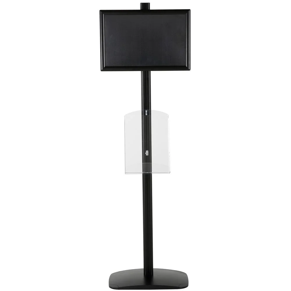 free-standing-stand-in-black-color-with-1-x-11X17-frame-in-portrait-and-landscape-and-1-x-8.5x11-clear-shelf-in-acrylic-single-sided-10 free-standing-stand-in-black-color-with-1-x-11X17-frame-in-portrait-and-landscape-and-1-x-8.5x11-clear-shelf-in-acrylic-single-sided-10