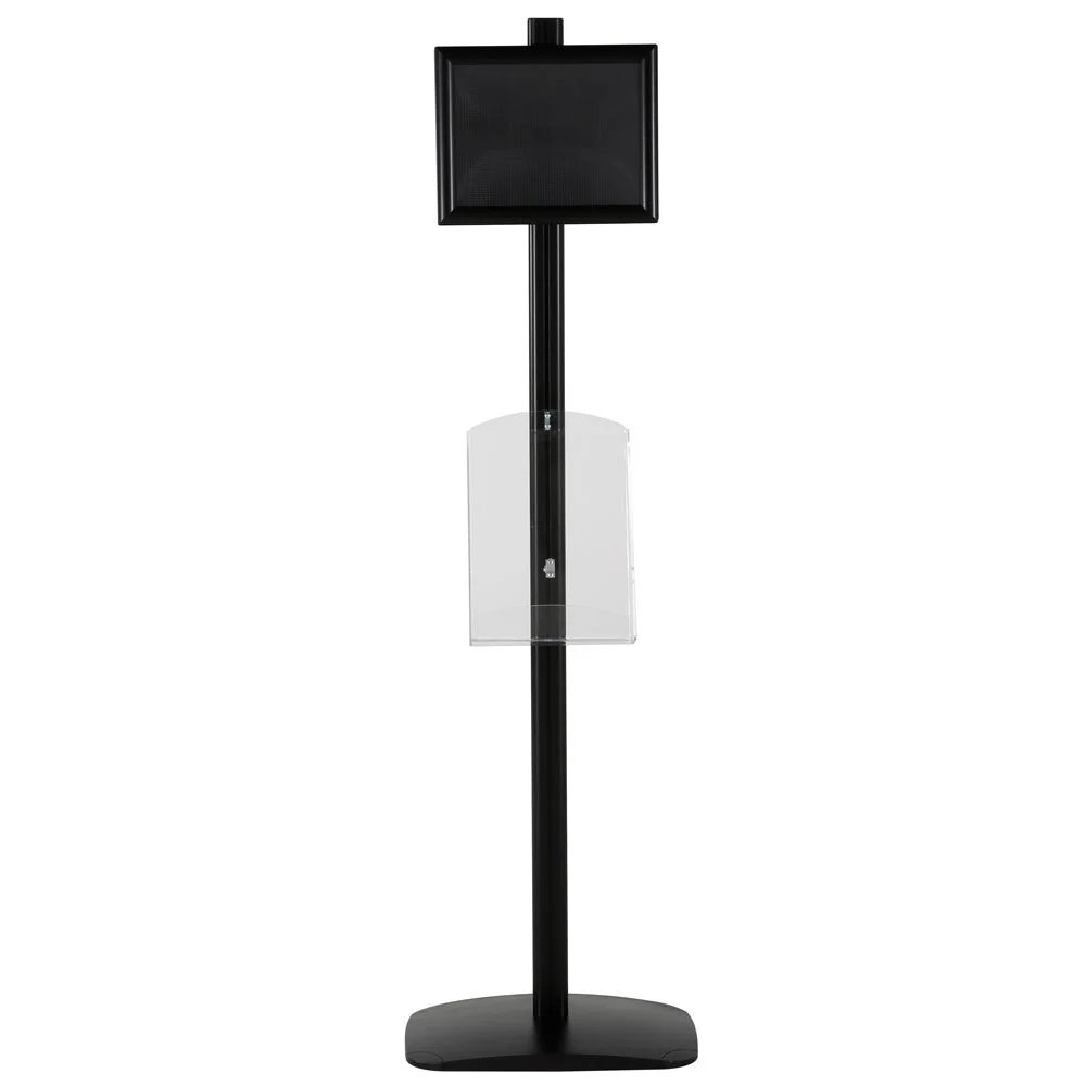 free-standing-stand-in-black-color-with-1-x-11X17-frame-in-portrait-and-landscape-and-1-x-8.5x11-clear-shelf-in-acrylic-single-sided-7 free-standing-stand-in-black-color-with-1-x-11X17-frame-in-portrait-and-landscape-and-1-x-8.5x11-clear-shelf-in-acrylic-single-sided-7